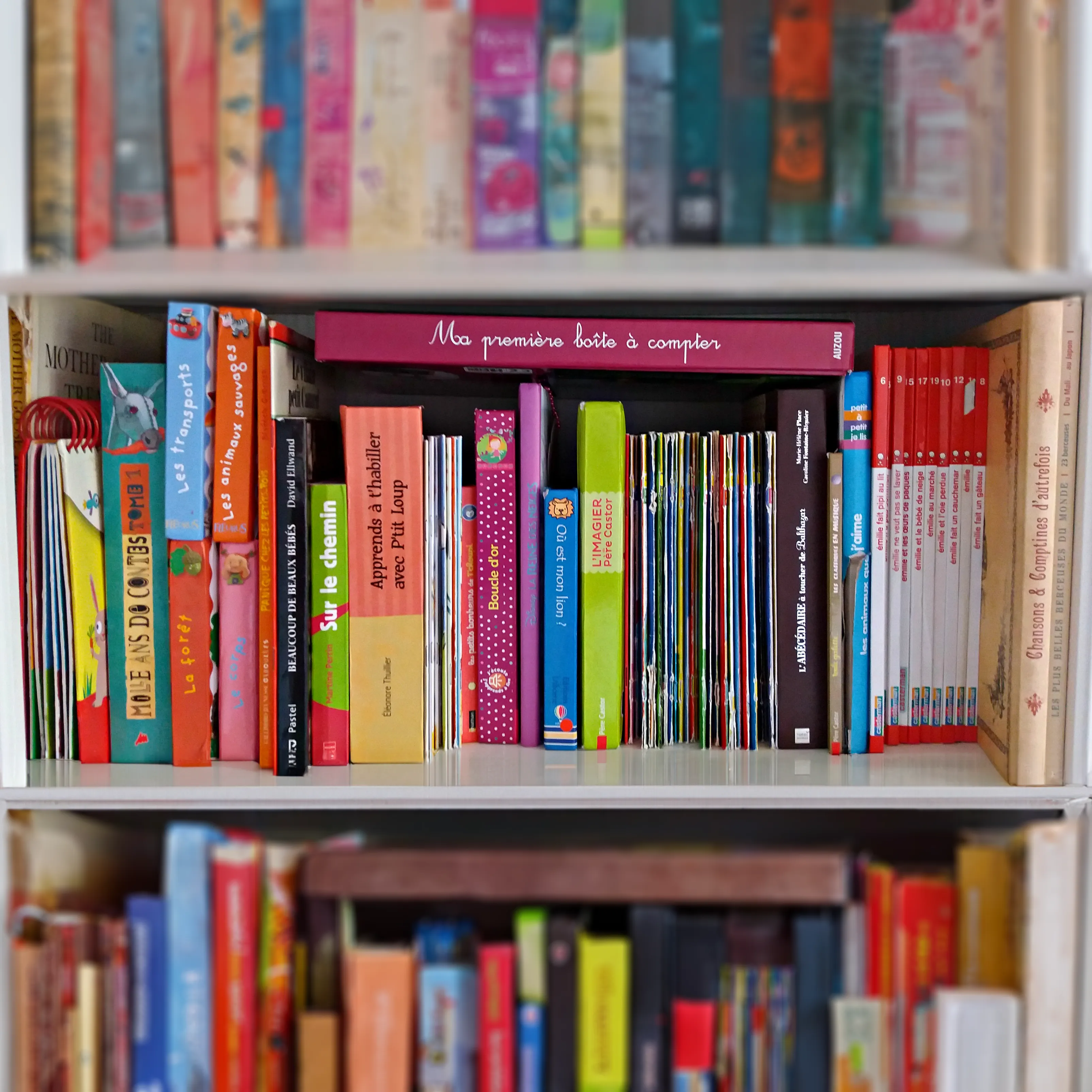 library shelf image